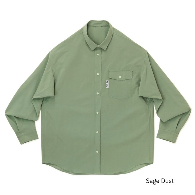 TAAKK ポリロングスリーブシャツ リッジマウンテンギア RIDGE MOUNTAIN GEAR ベーシックロングスリーブ