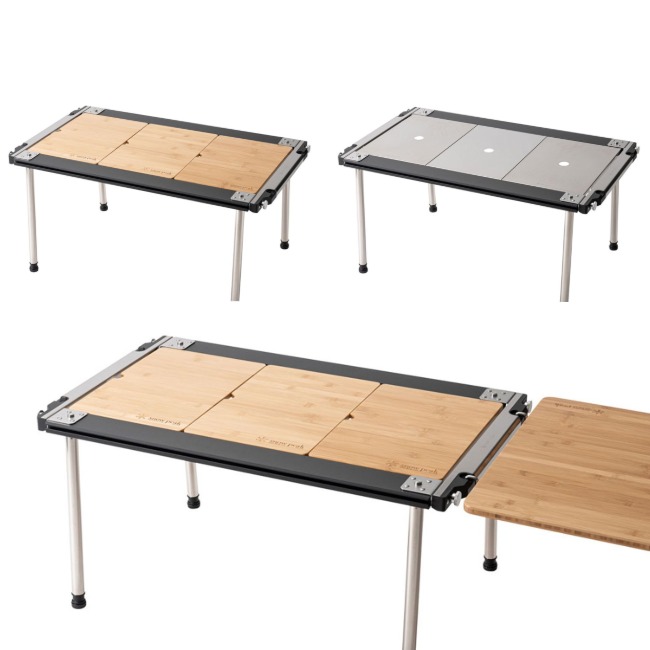 セパレートigt 3ユニット【レール&専用ケース】セット　スノーピーク スノーピーク snow peak セパレートIGT3ユニットロースタイルセット