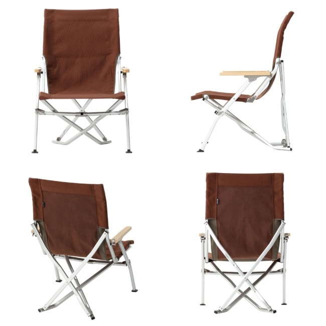 snow peak スノーピーク ローチェア30ブラウン2個セット | GLAGH グラフ