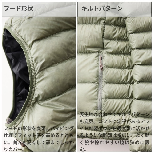 ティートンブロス Teton Bros. ベリングインナーフーディー メンズ