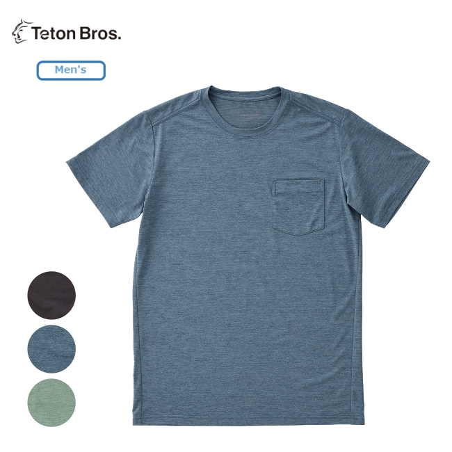 ティートンブロス Teton Bros. ベイパーポケットティー メンズ VAPOR