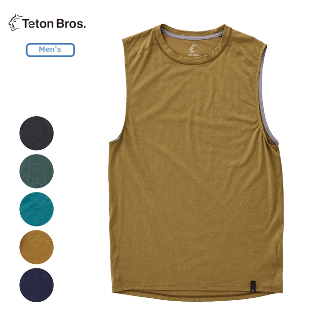 ティートンブロス Teton Bros. アクシオライトノンスリーブ メンズ