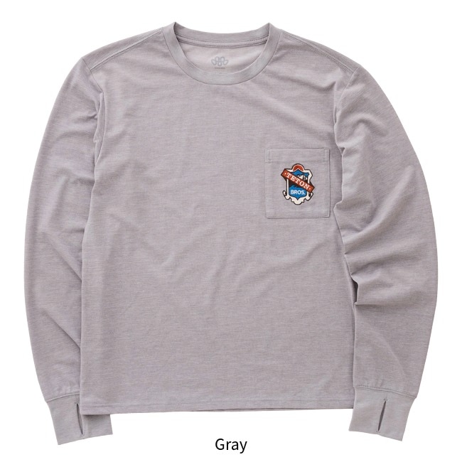ティートンブロス Teton Bros. TBエンブレムL/S Tee メンズ TB Emblem