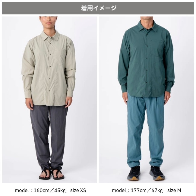 ティートンブロス Teton Bros. ジャーニーロングスリーブシャツ ユニ