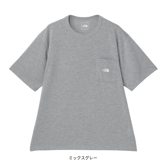 LUDLOW グレー ショートスリーブ トレーナー 公式】ベーシックウルトラライトショートスリーブクルー（ユニ