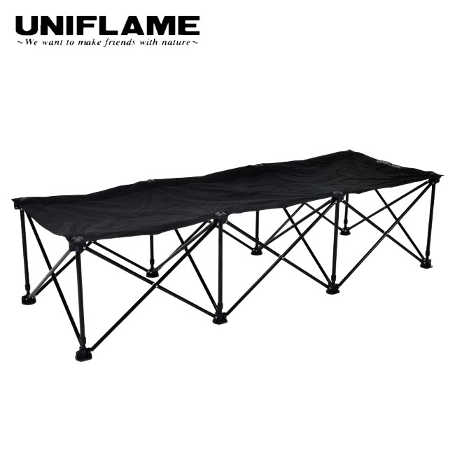 ユニフレーム UNIFLAME リラックスコット オールブラック | GLAGH グラフ