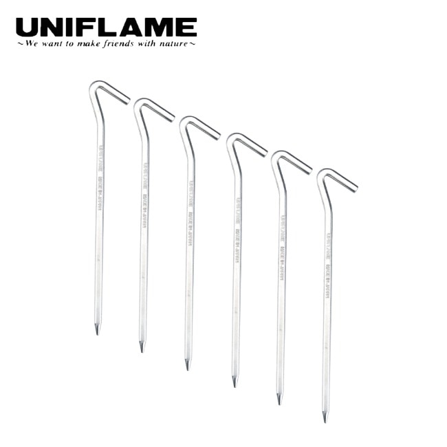 ユニフレーム UNIFLAME ジュラパワーペグ250 (6本セット) | GLAGH グラフ