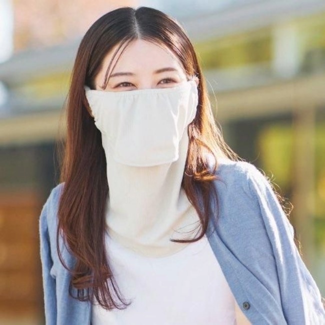 【YAKeNU】ヤケーヌ フェイスマスク ヤケーヌ目尻プラス 日焼け予防グッズ ヤケーヌ UVカットフェイス