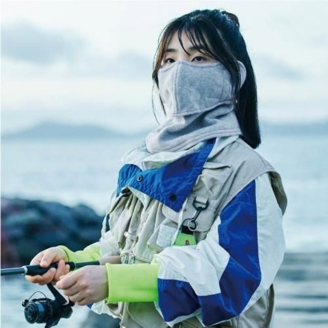 ヤケーヌ YAKeNU フェイスカバー ぽかぽかフリースヤケーヌ（スナップ