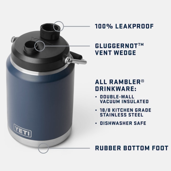 イエティ YETI ランブラー ハーフガロンジャグ Rambler Half Gallon