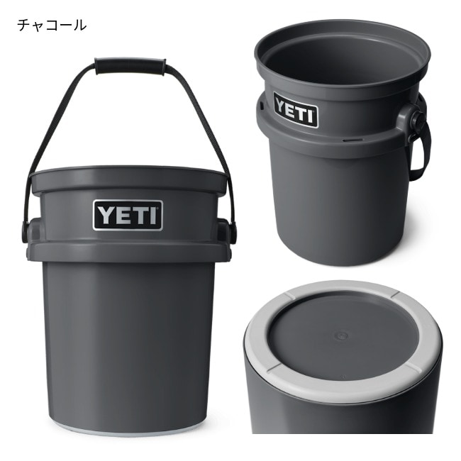 【美品】YETI  ロードアウト 5ガロンバケツ YETI（イエティ） ロードアウト 5ガロン バケツ 19L アメリカ 高密度