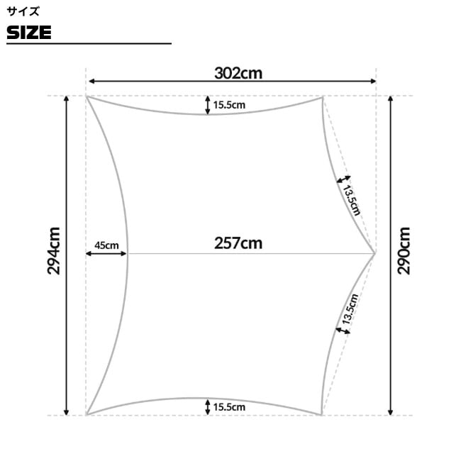 ゼログラム ZEROGRAM ナノタープ UL ヘキサ NANO Tarp UL HEXA | GLAGH