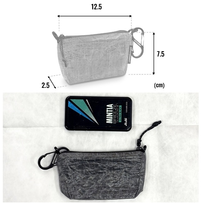 ゼログラム ZERO GRAM ハイカーウオレット with ダイニーマ Hiker