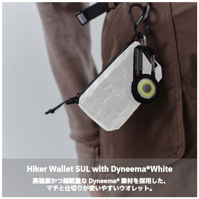 ゼログラム ZERO GRAM ハイカーウォレットSULウィズダイニーマ Hiker