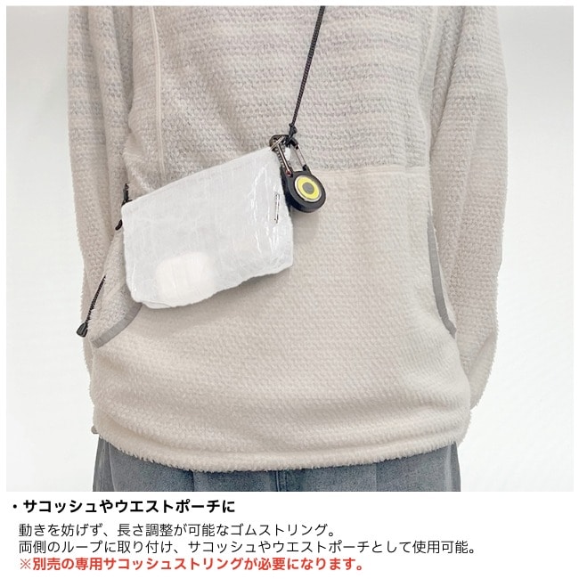 ゼログラム ZERO GRAM ハイカーポーチ M ウィズ ダイニーマ Hiker