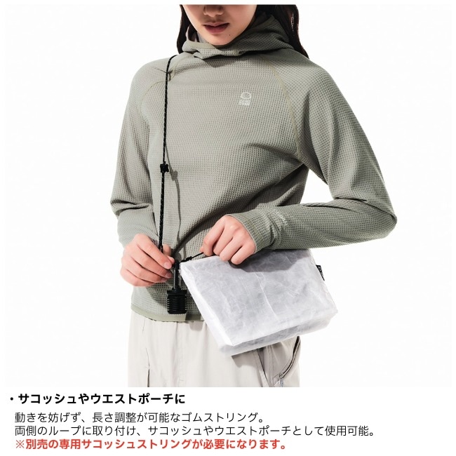 ゼログラム ZERO GRAM ハイカーポーチ L ウィズ ダイニーマ Hiker