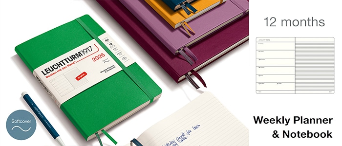 ꡼ץʡ եȥС Weekly Planner and Notebook Softcover