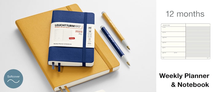 ꡼ץʡ եȥС Weekly Planner and Notebook Softcover