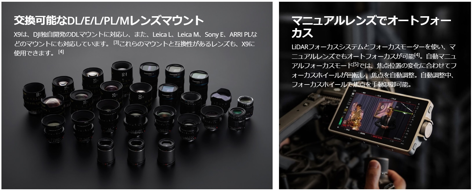 取寄】DJI Zenmuse X9-8K ジンバルカメラ | Ronin シリーズ,DJI Ronin