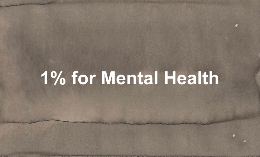 1% for mental health