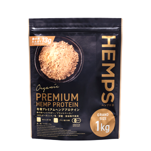 HEMPS 有機プレミアムヘンププロテイン 1kg