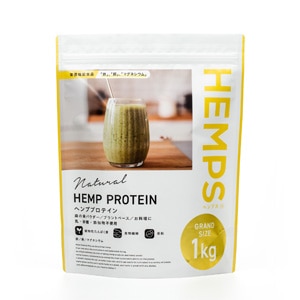 HEMPS スタンダード ヘンププロテイン1kg
