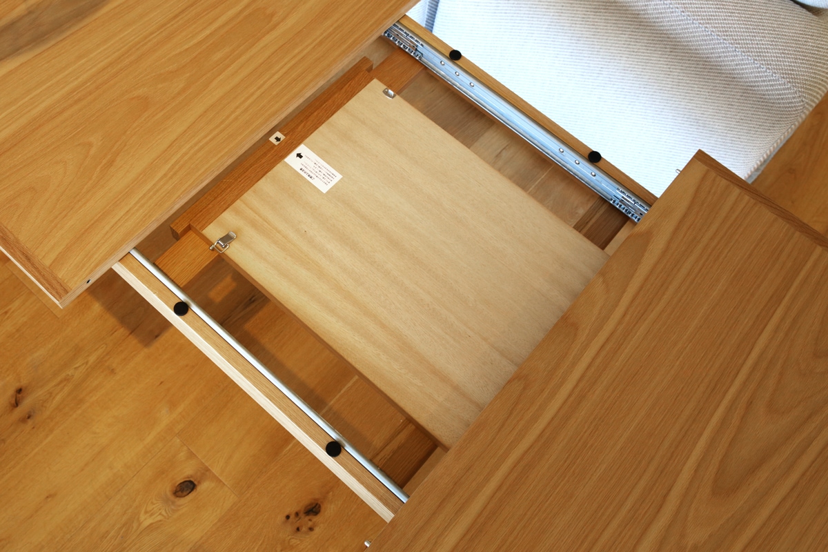 引出しを出した画像