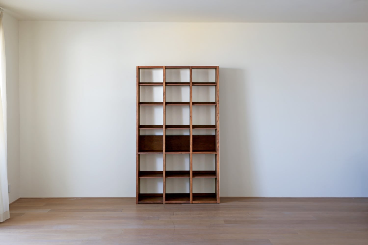GALLE ガレ SHELF SET3 ウォルナット 幅117cm (41本棚 (右加工あり) +