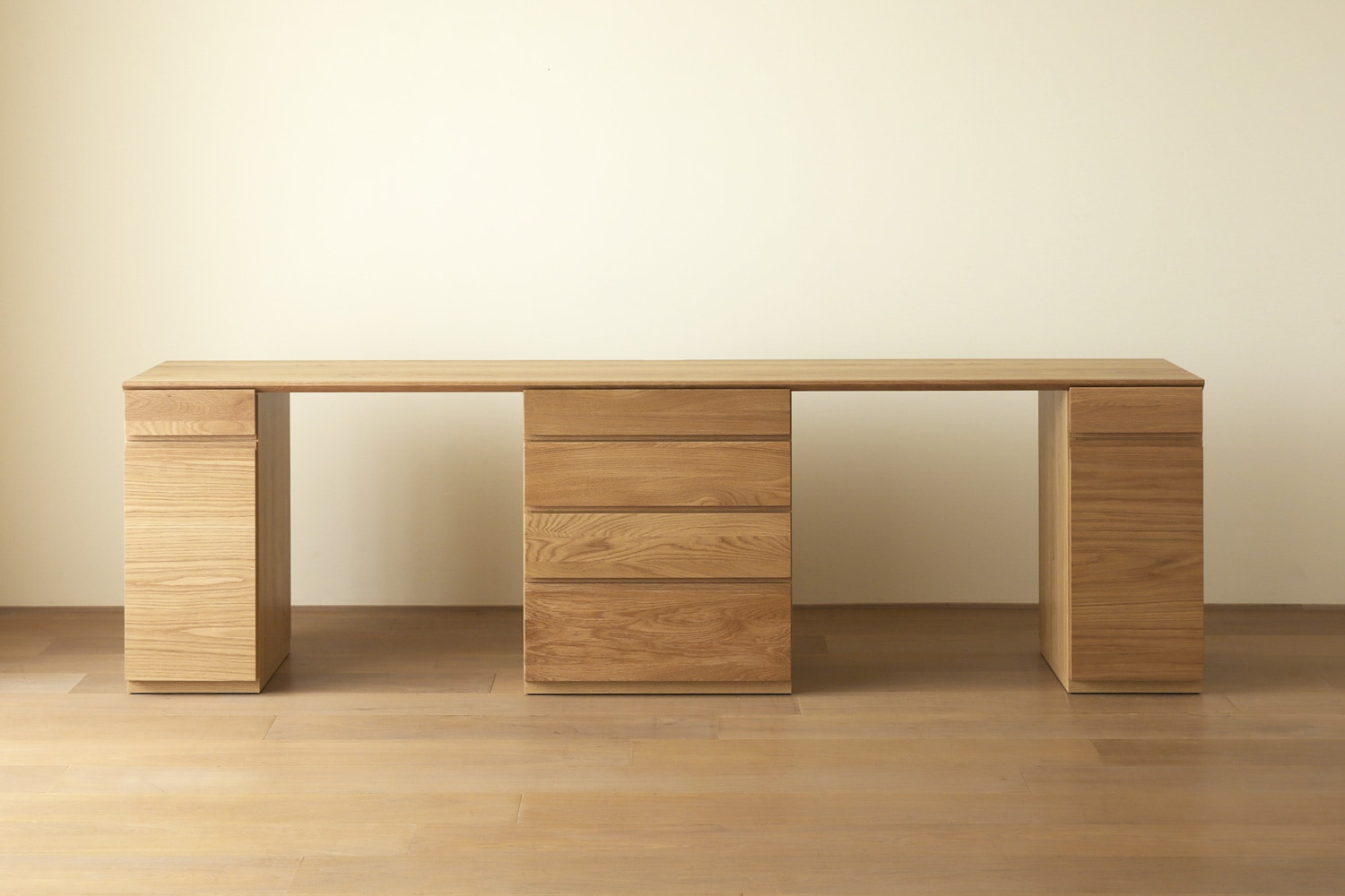ASTER アスター DESK SET10 240天板 + 30キャビネット (左開き) + 60