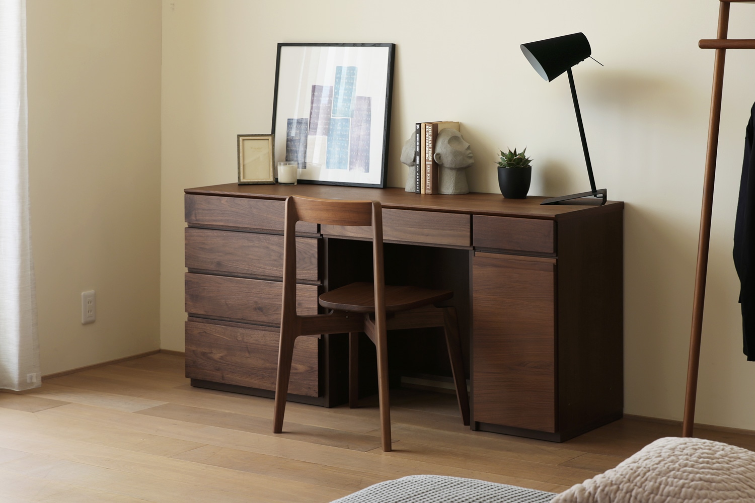 ASTER アスター DESK SET5 150天板 + 60チェスト + 60デスク + 30