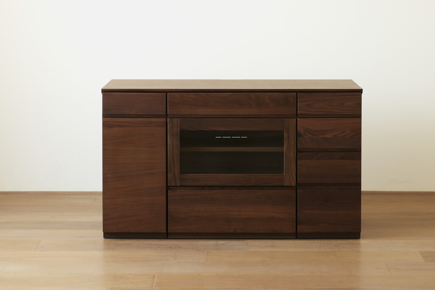ASTER アスター LIVING SET4 ウォルナット (120天板 + 30キャビネット