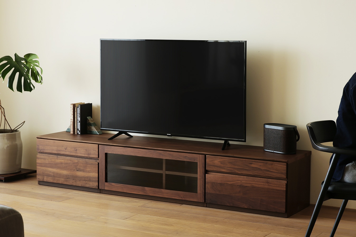 ASTER アスター TV SET5 ウォルナット (210天板 + 60TVチェスト + 90TV