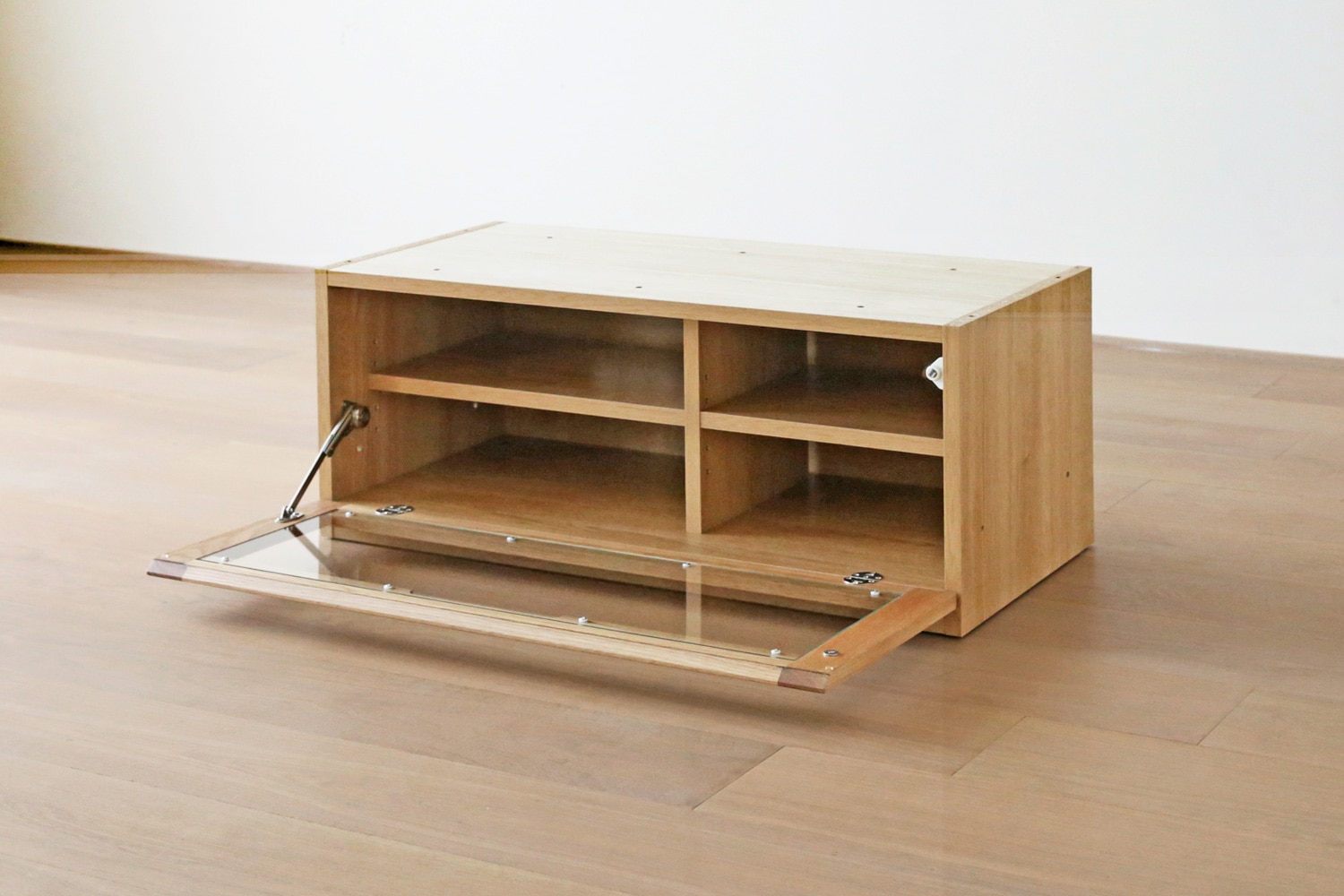 ASTER アスター TV SET2 オーク (150天板 + 30TVチェスト + 90TVガラス扉 +