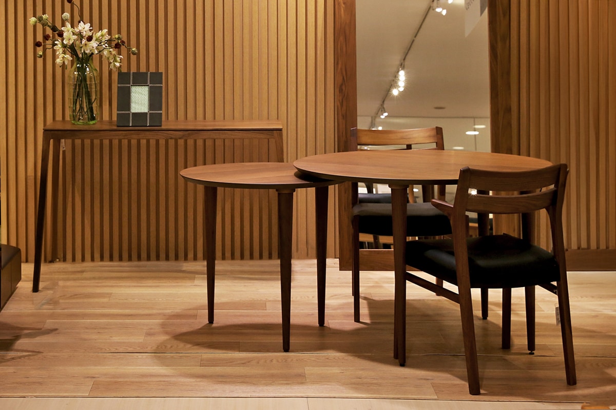 ホワイトオークのダイニングコーディネート