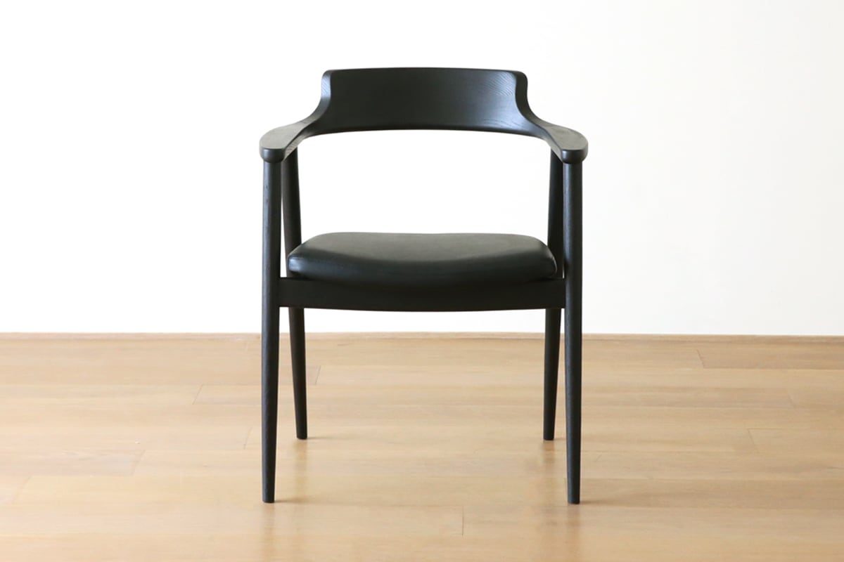 BOL CHAIR オーク黒塗装/ブラック BOL CHAIR オーク黒塗装/ブラック