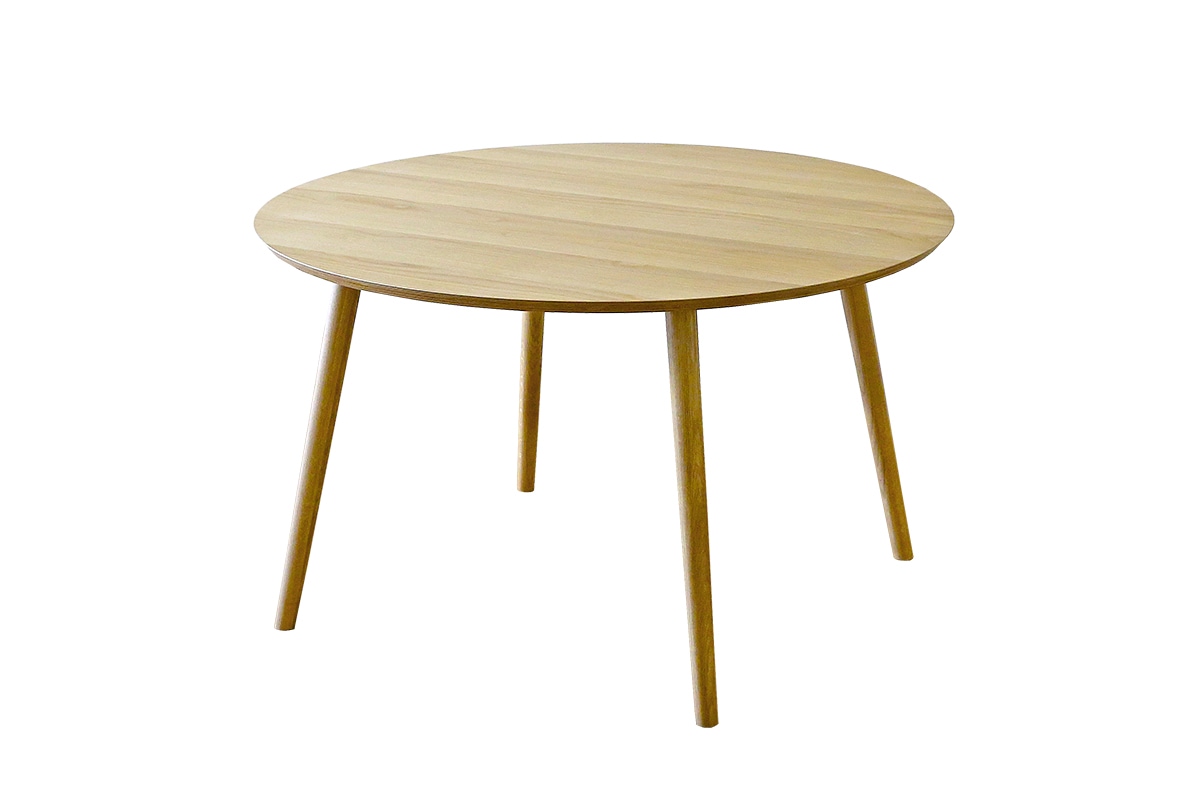 MALLOON DINING TABLE Φ120 オーク