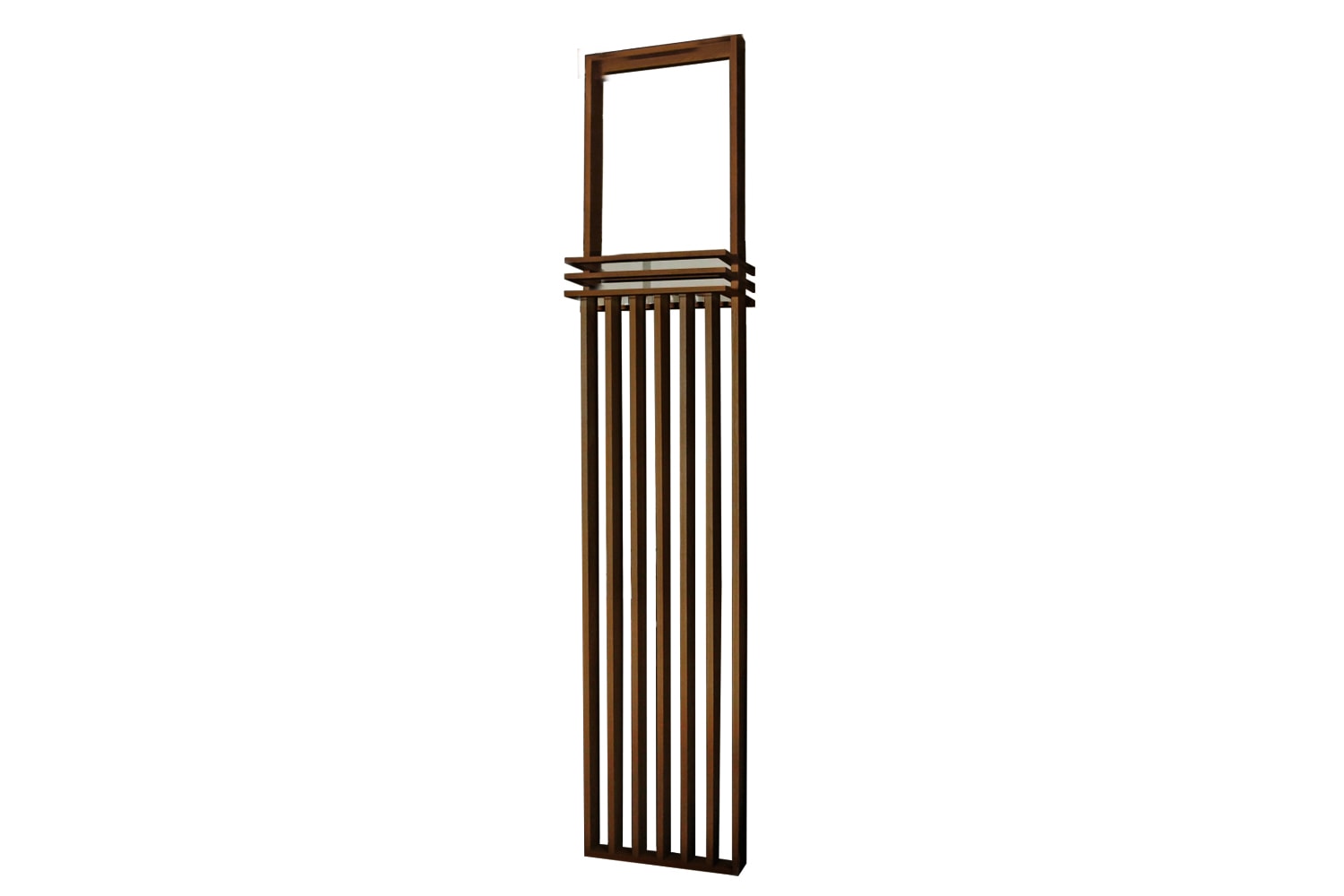 WOOD PARTITION ウッドパーテーション ラック付きタイプ W60×H220