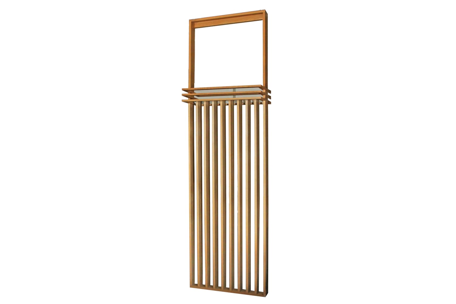 WOOD PARTITION ウッドパーテーション ラック付きタイプ W90×H220