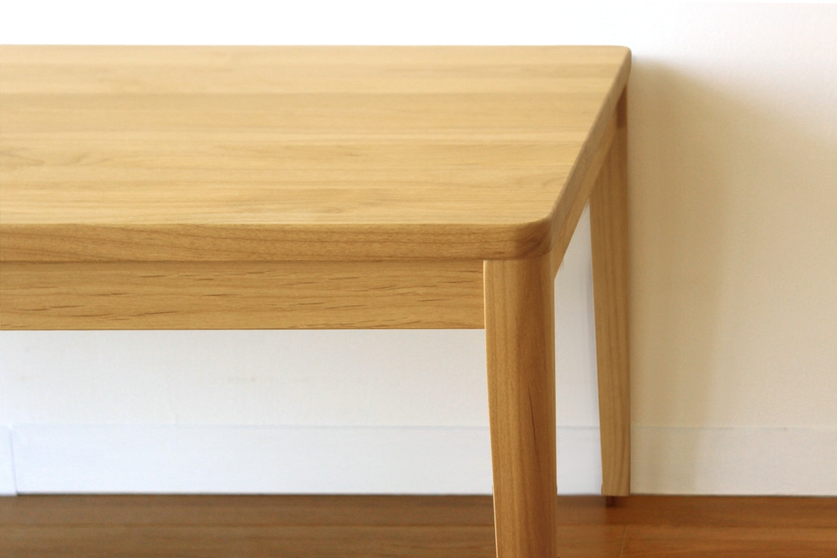 ホワイトオークのテーブル