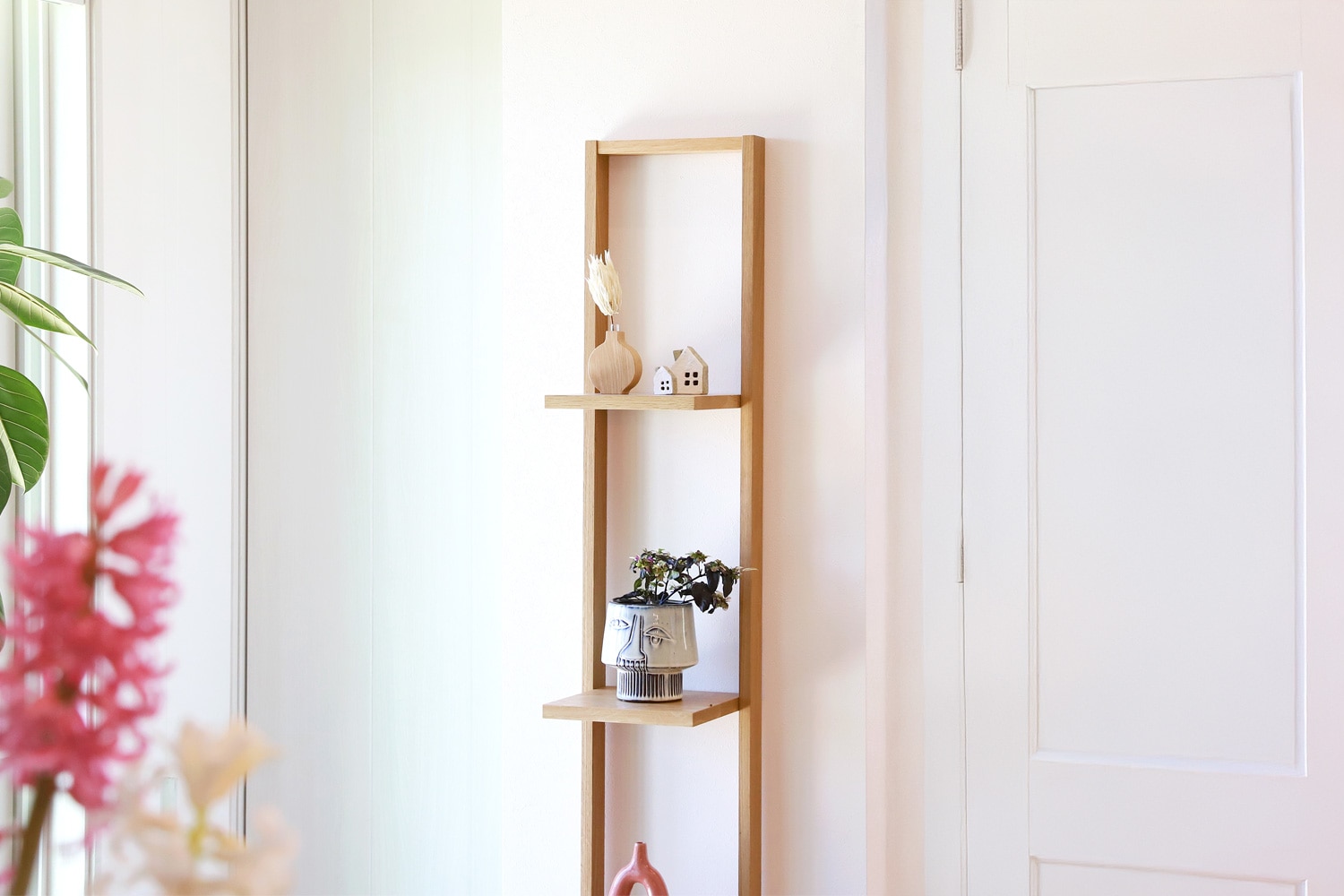 ウォルナットのダイニングテーブルコーディネート