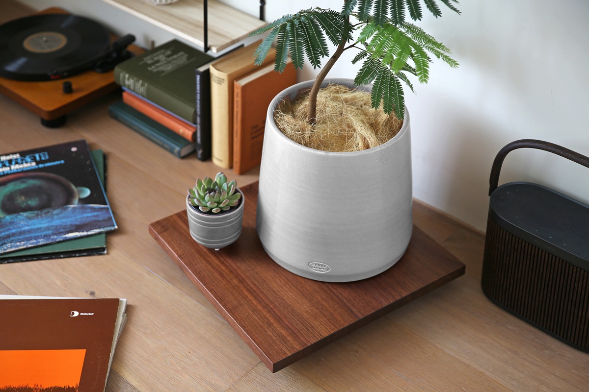 PLANTER BASE 40角 ウォルナット