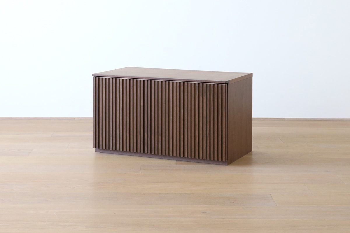 RIB SERIES リブシリーズ 75ローボード ウォルナット