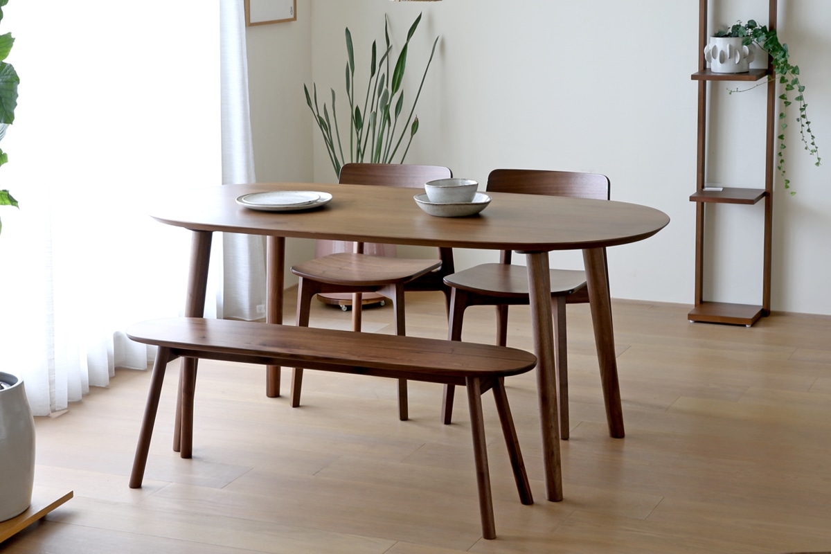 RUBE DINING TABLE ウォルナット