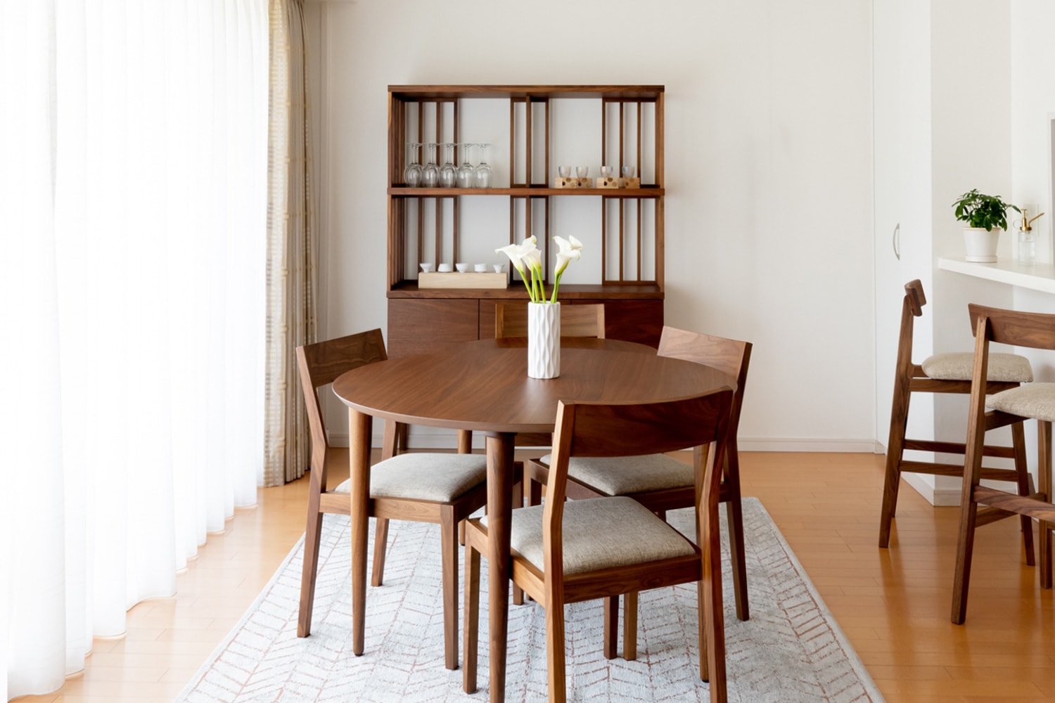 グレーのソファ