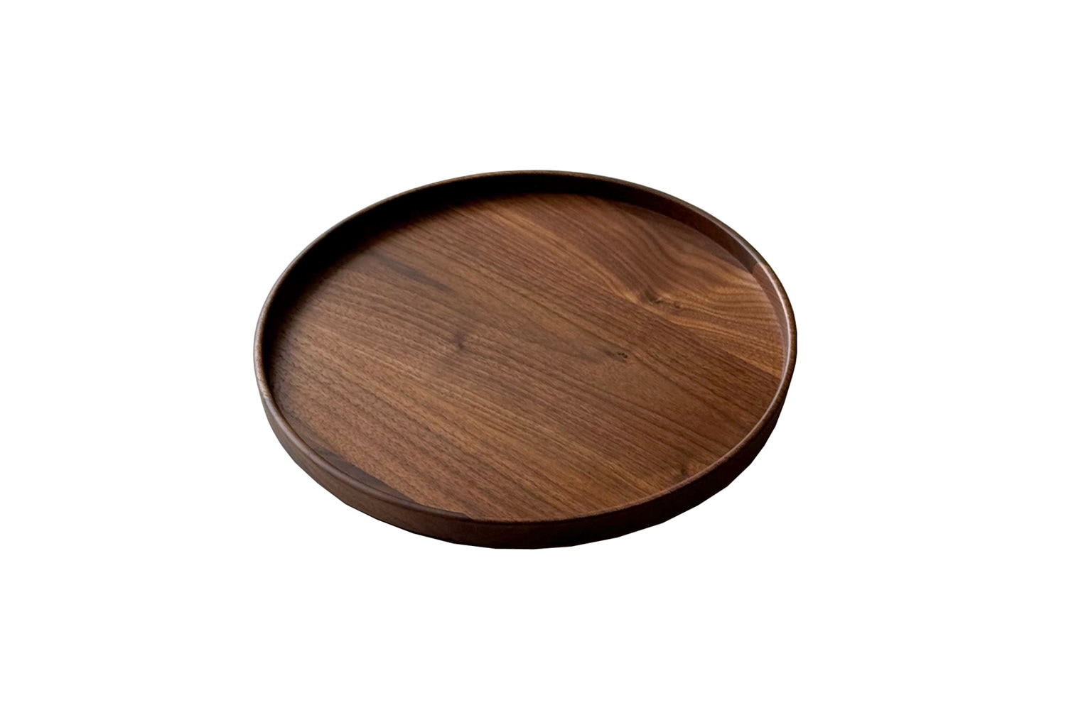 WOOD TRAY ウッドトレイ ラウンドトレイφ29cm オーク/ウォルナット
