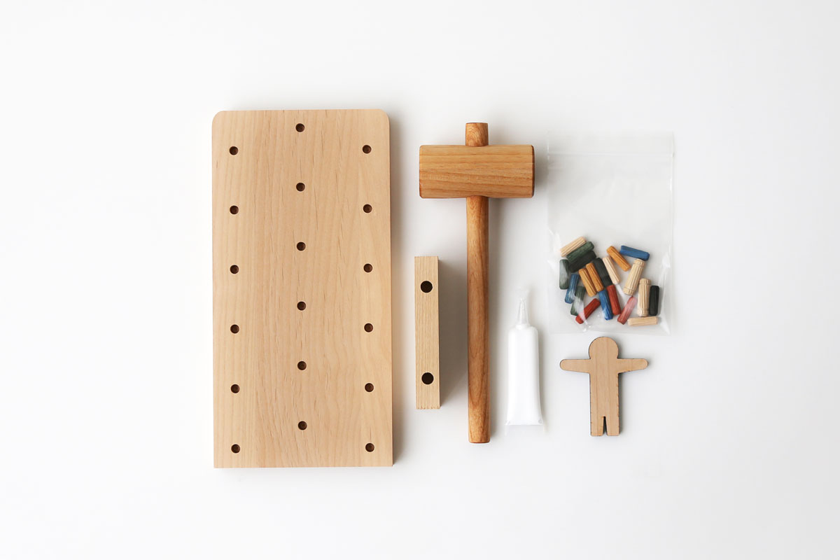 カタカタ人形工作キット（1人分）