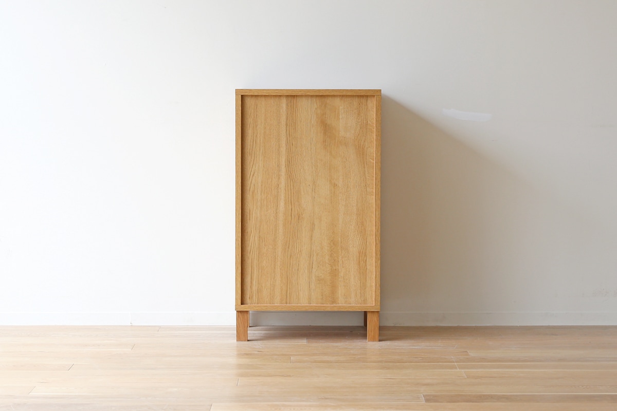 LECCE 50サイドチェスト(D44cm) オーク