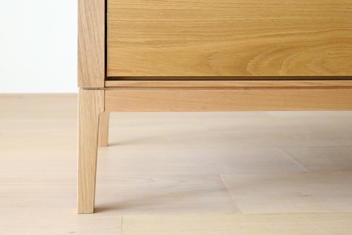 ホワイトオークの木目