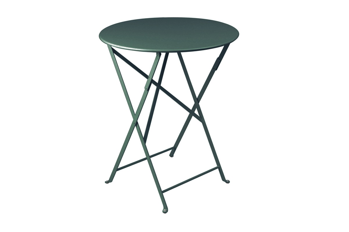 緑色のテーブル