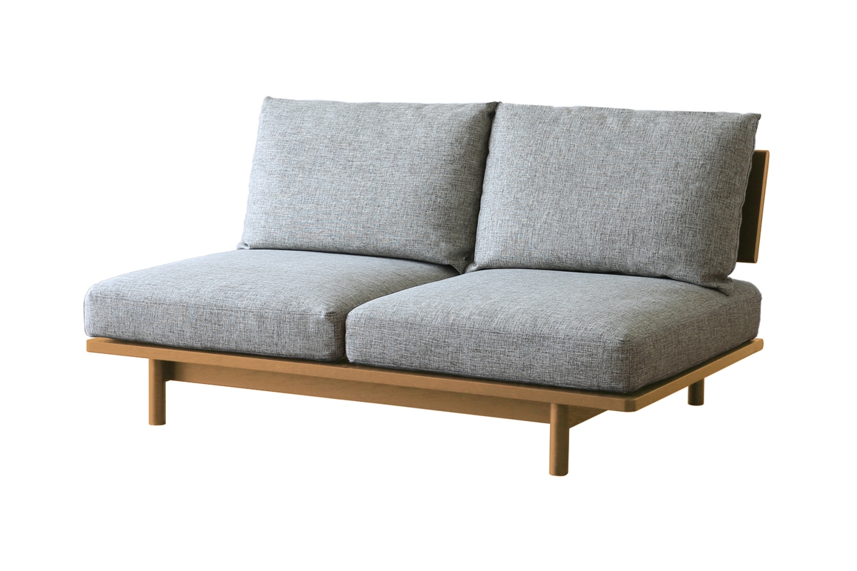 モーレン ソファ 2人掛け ホワイトオーク
